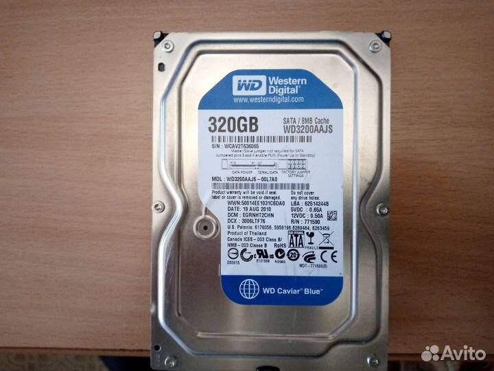 Жесткий диск 320GB