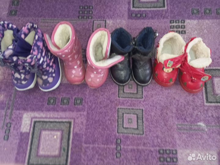 Ботинки детские 19 размер-22р