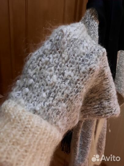 Австрийский Кардиган-пальто мохер/шерсть 44/46