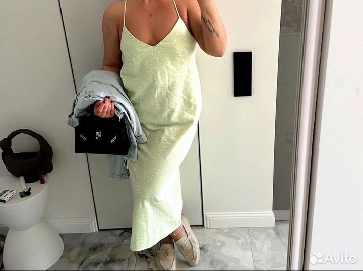 Платье комбинация