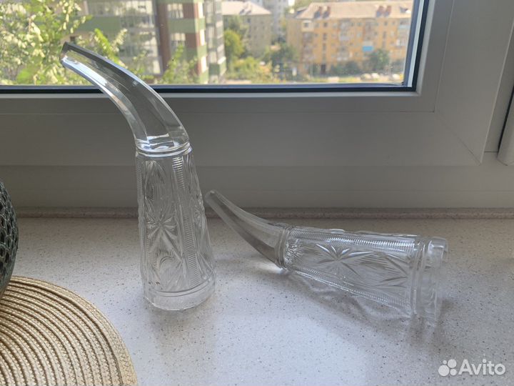 Хрустальный рог, 2 шт