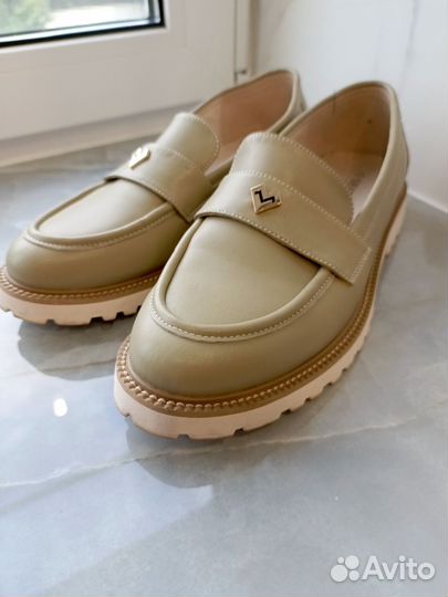 Лоферы женские 39 размер натуральная кожа