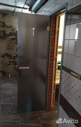 Дверь для сауны стеклянная