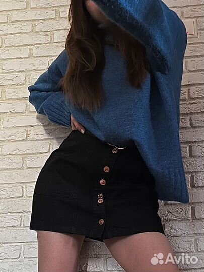 Юбка джинсовая