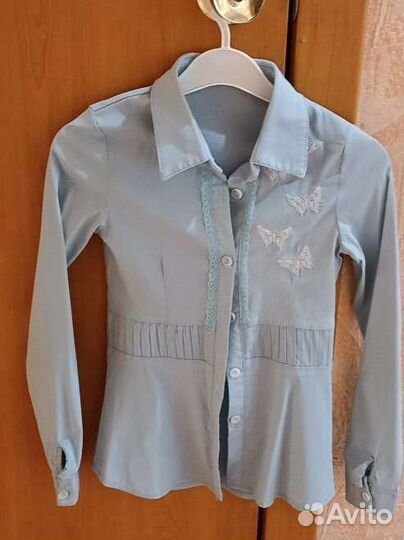 Школьные рубашки 122-128