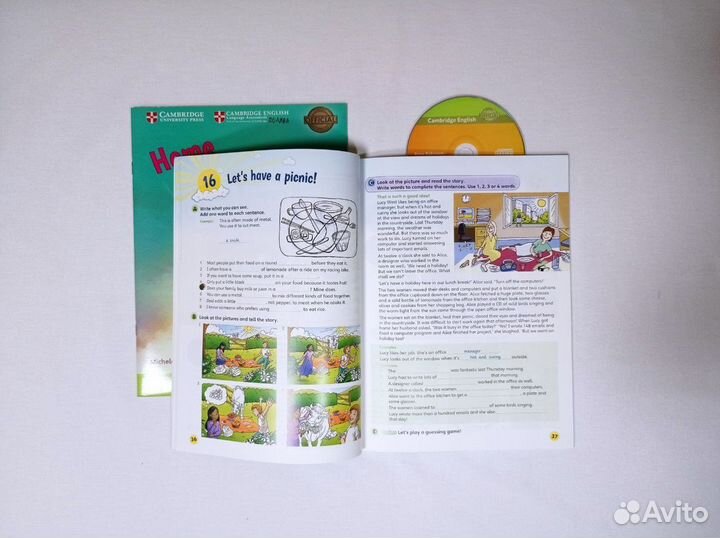 Fun for flyers / комплект (SB,HB,CD) новый