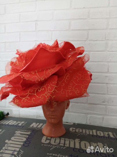 Шляпа роза