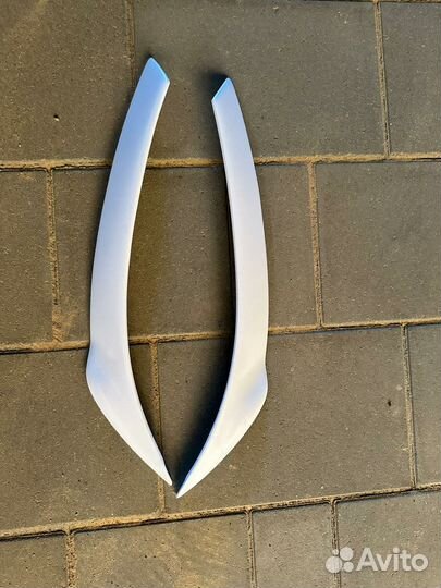 Реснички на фары Subaru Forester 2009-2012г