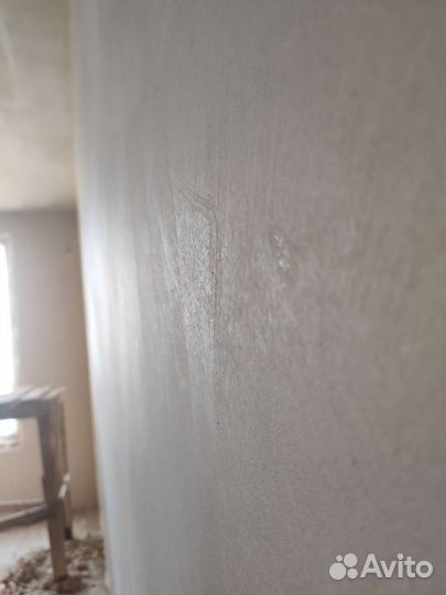 Механизированная Штукатурка идеальная под обои