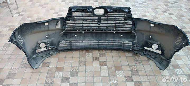 Передний бампер хайлендер