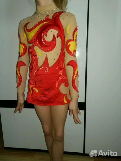 Купальник для художественной гимнастики, нужно мер