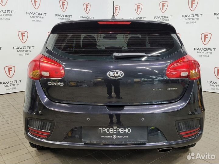 Kia Ceed 1.6 AT, 2015, 124 027 км
