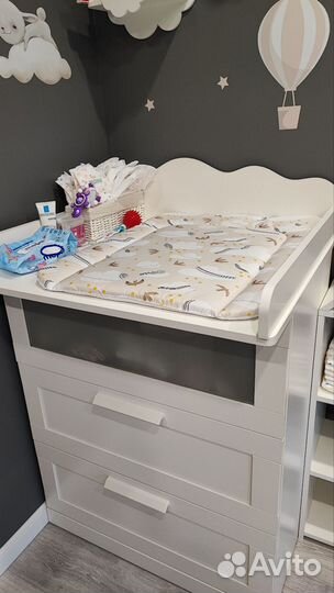 Доска для пеленания на комод