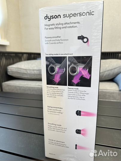 Фен Dyson Supersonic HD15 (Black/Nickel)