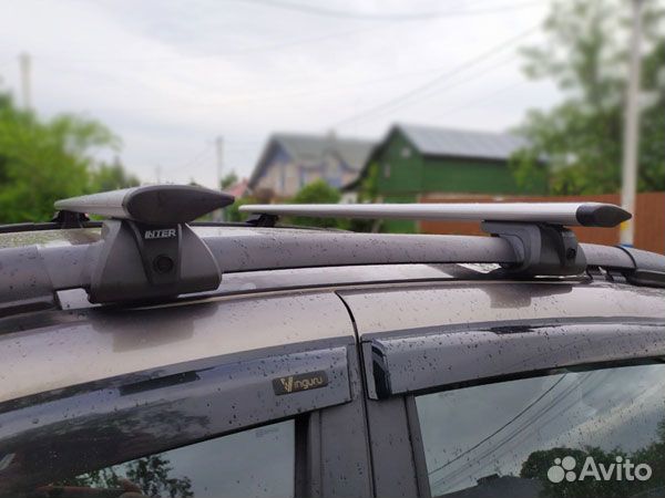 Багажник на рейлинги Nissan Qashqai I J10, 2006-20