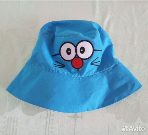Панама с рожицей для мальчика, б/у