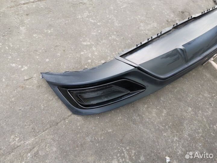 Юбка заднего бампера VIP S-Line Audi Q8 F01 2020