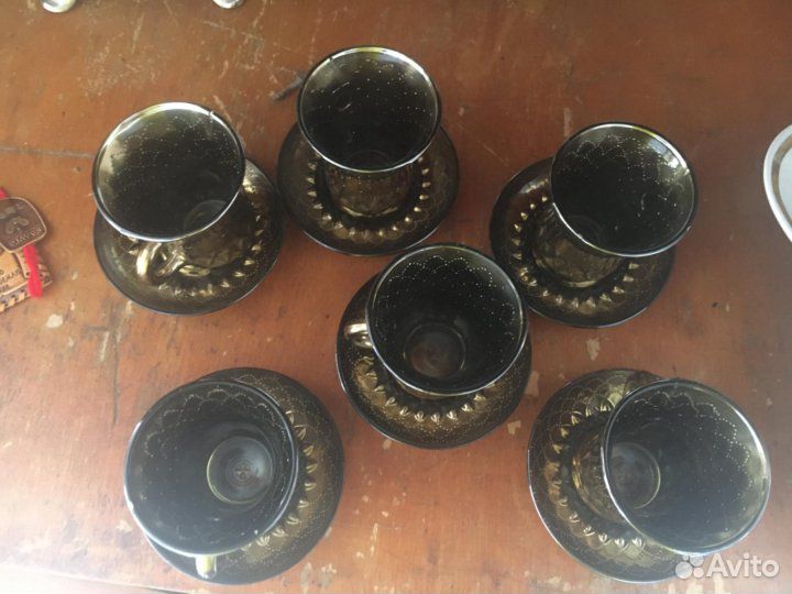 Золотой кофейный сервиз