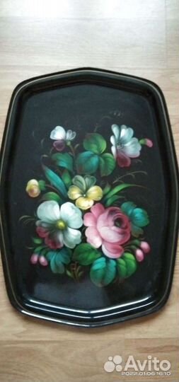 Поднос металлический