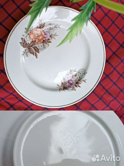 Тарелки из бабушкиного сундука посуда СССР