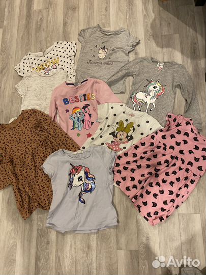 Вещи пакетом на девочку 5 лет