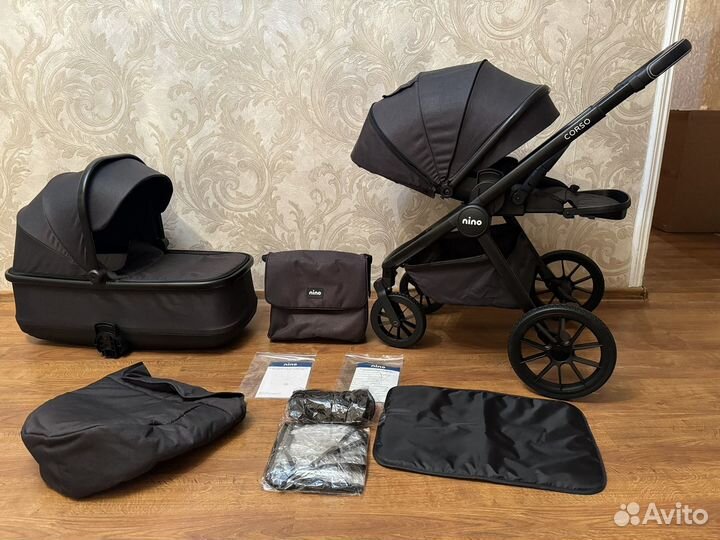 Коляска новая 2в1 всесезонная