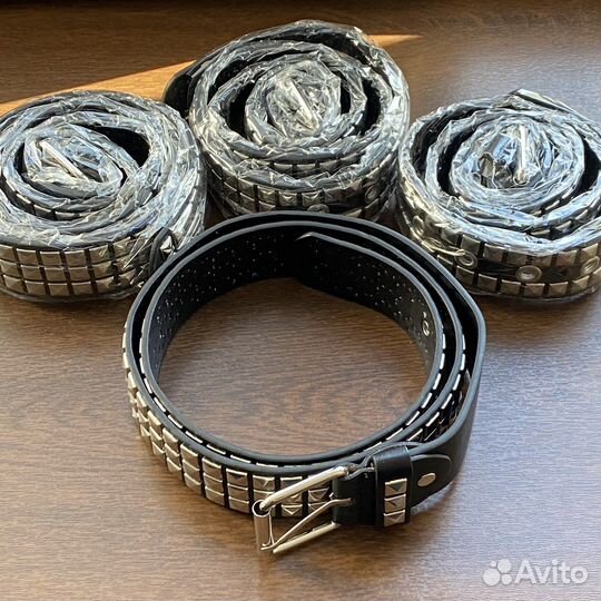 Ремень y2k с заклёпками