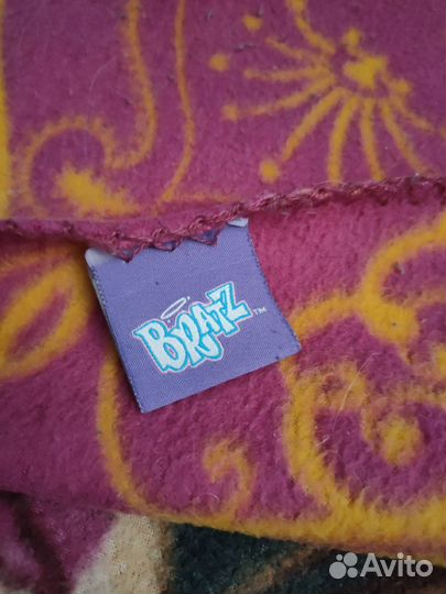 Плед флисовый Куклы Братц