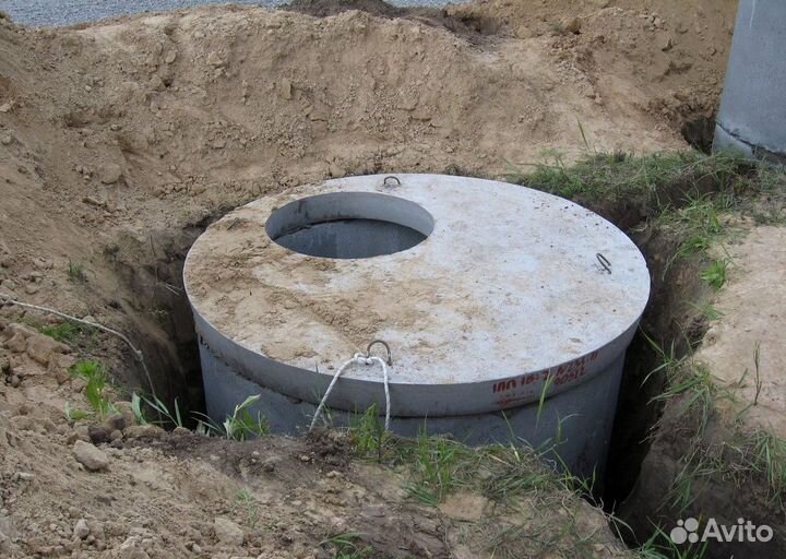 Колодцы под ключ из жби колец