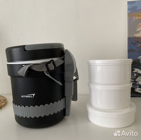 Термос суповой Actiwell 2,4л