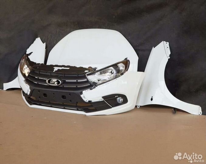 Бампер Капот Крыло Фары Лада Гранта FL Ноускат