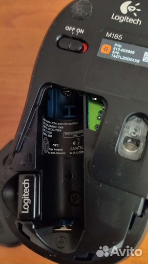 Беспроводная мышь logitech m185