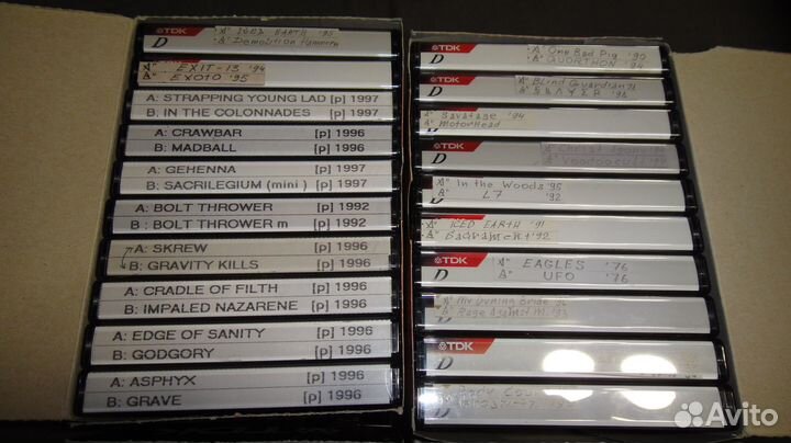 Аудиокассеты с записью Normal Position D 90