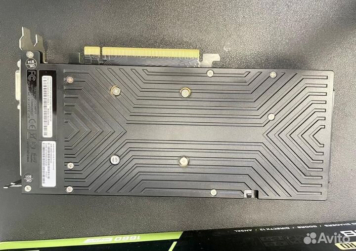 Игровая видеокарта Palit GTX 1660 super