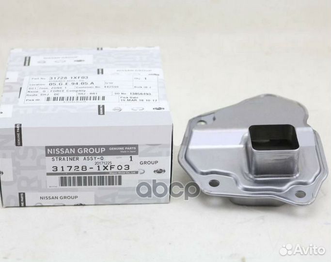 Фильтр АКПП 31728-1XF03 nissan