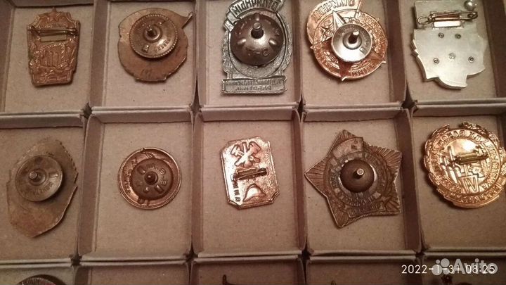 Значки тяжёлые СССР