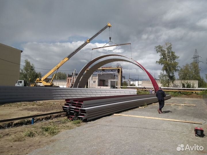 Быстровозводимые здания, ангары, овощехранилище