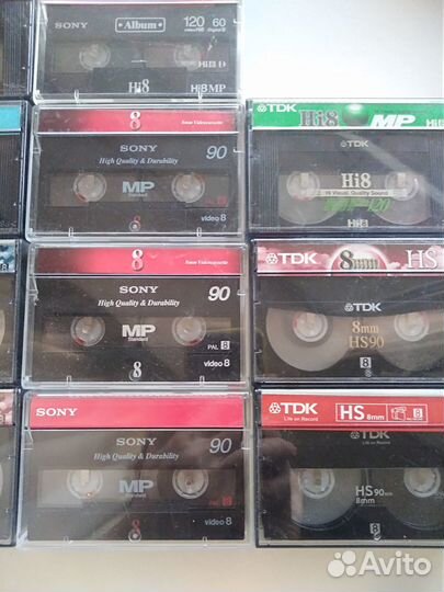 Кассеты для видеокамеры