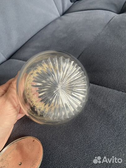 Сахарница стекло СССР