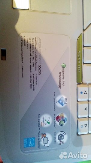 Acer aspire 5520G
