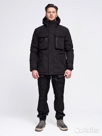 Куртка мужская Inruska Island мембрана черный