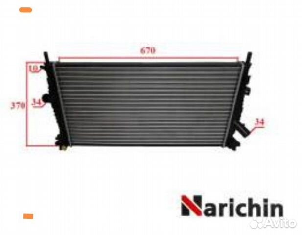 Радиатор двигателя Ford Focus Ii CB4 shdc 2004