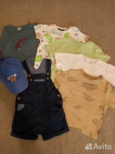 Пакет летней одежды для мальчика 86