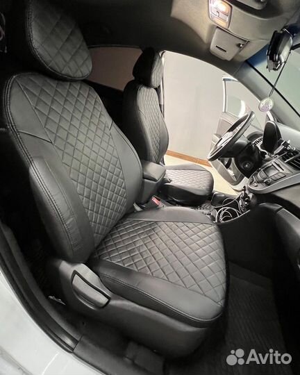 Авточехлы на Hyundai Solaris