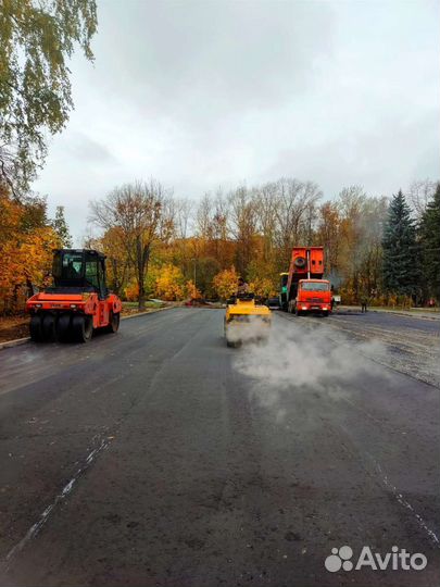 Укладка асфальта