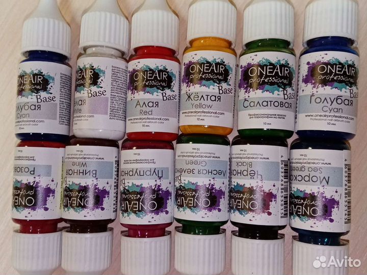 Базовые краски для аэрографии