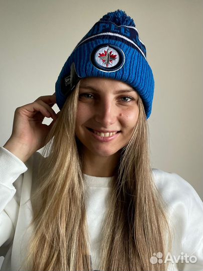Шапка NHL Winnipeg Jets синяя