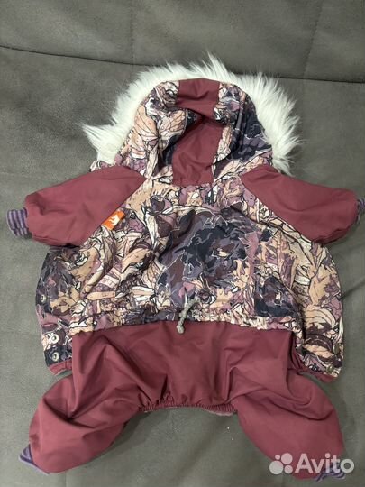 Комбинезон зимний для собак мелких пород