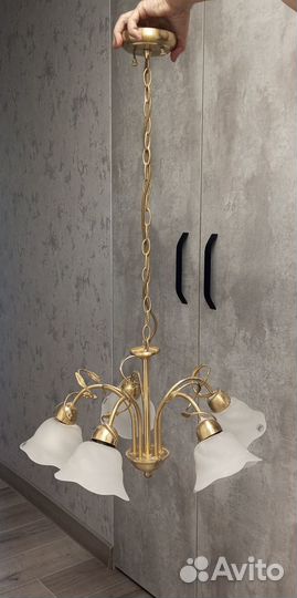 Люстра потолочная винтаж