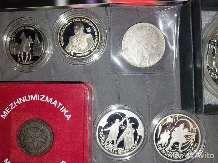 Серебряные монеты 1922-1999г